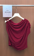 Wide Cowl Neck Design Top